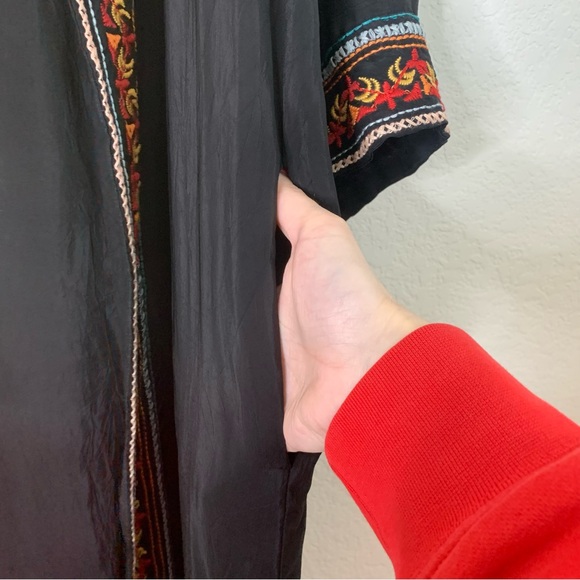 Johnny Was Vanessa embroidered floral kimono duster XS - Picture 9 of 10